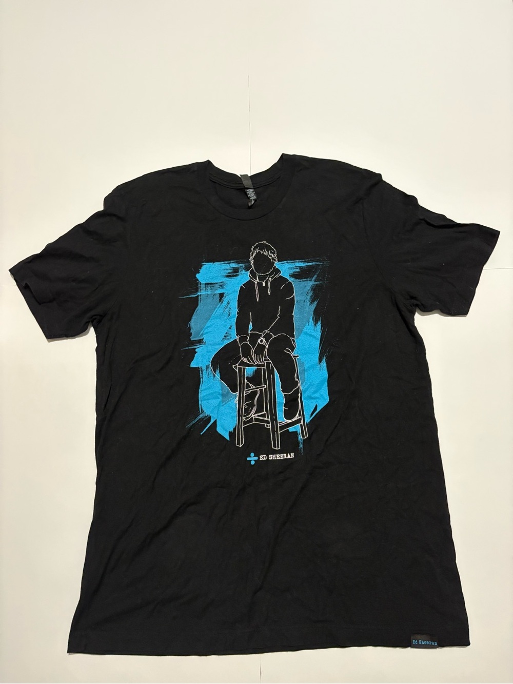 Ed Sheeran Divide World Tour Graphic Concert Tee Black XL